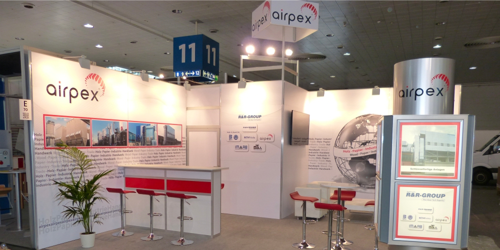 Messestand - Airpex